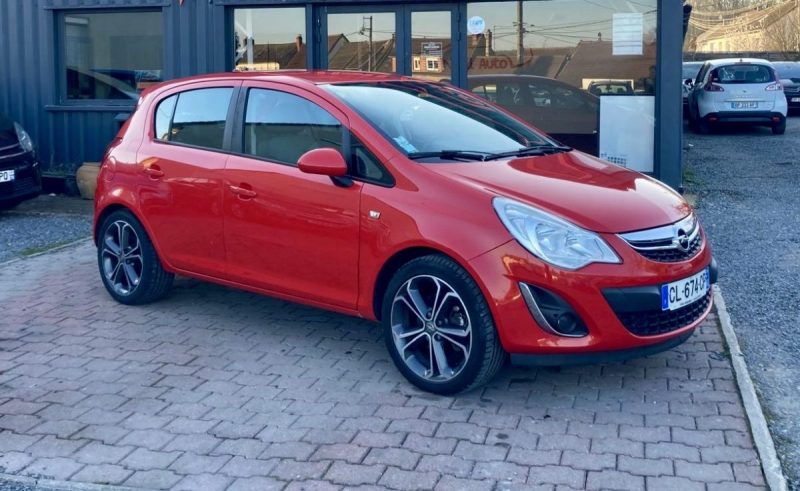 OPEL CORSA D 1.4L i Turbo 120cv COSMO Gps_Semi cuir / Révisée&Garantie 