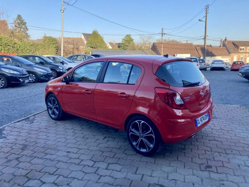 OPEL CORSA D 1.4L i Turbo 120cv COSMO Gps_Semi cuir / Révisée&Garantie 