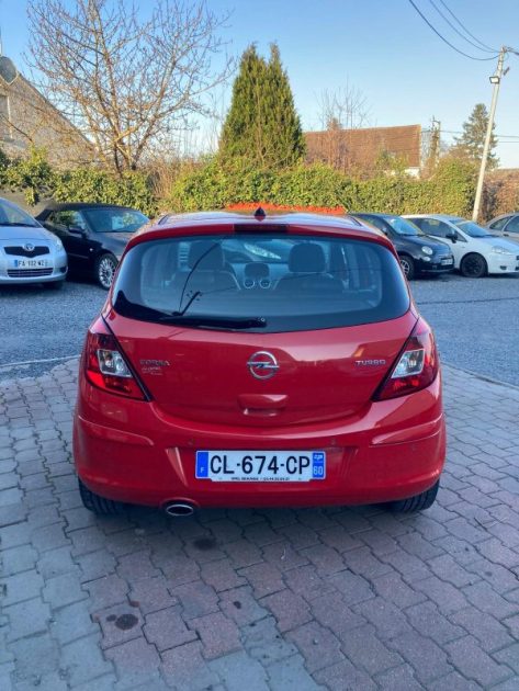 OPEL CORSA D 1.4L i Turbo 120cv COSMO Gps_Semi cuir / Révisée&Garantie 