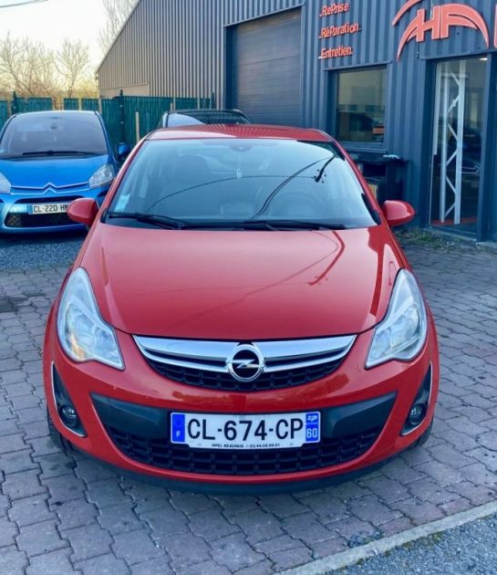 OPEL CORSA D 1.4L i Turbo 120cv COSMO Gps_Semi cuir / Révisée&Garantie 