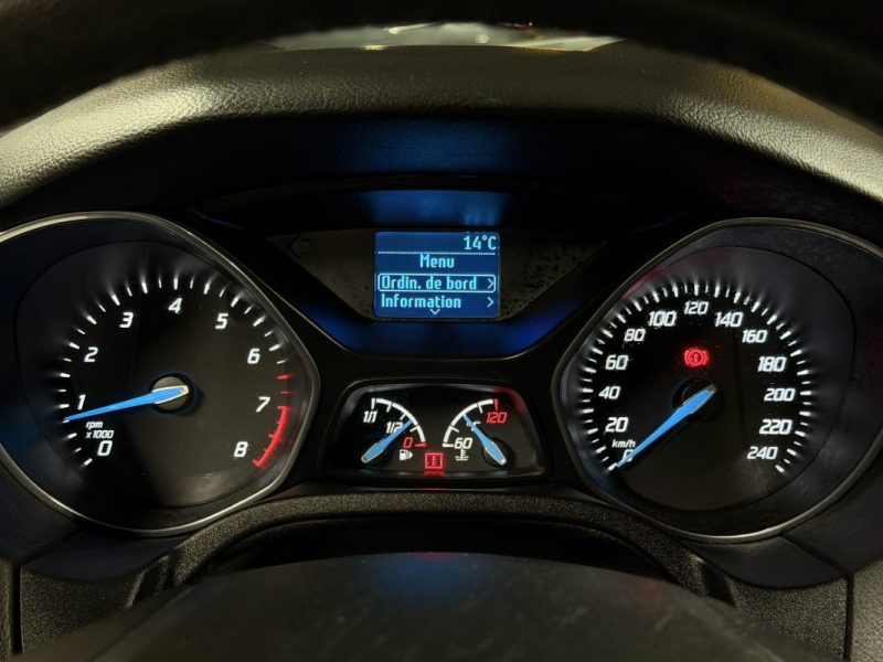 FORD FOCUS 3 III 1.0 ECOBOOST 100 Cv 35 800 Kms ORIGINE FRANCE / CRIT AIR 1 - GARANTIE 1 AN