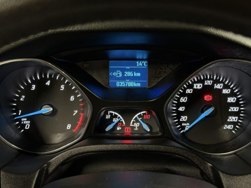 FORD FOCUS 3 III 1.0 ECOBOOST 100 Cv 35 800 Kms ORIGINE FRANCE / CRIT AIR 1 - GARANTIE 1 AN