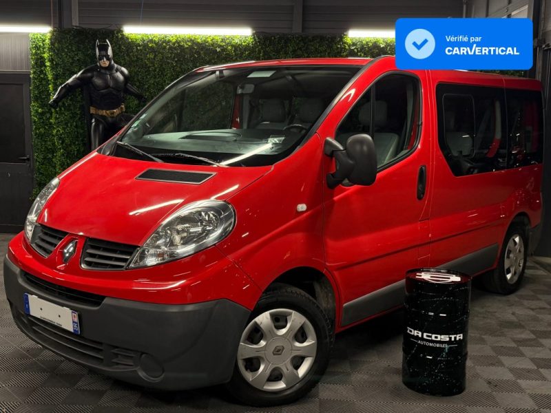 RENAULT TRAFIC II PHASE 2 PASSENGER 2.0 DCI 90 Cv L1H1 67 100 Kms 1ERE MAIN - Garantie 1 an