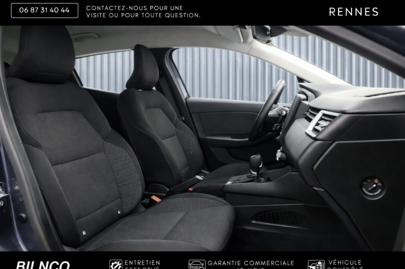 RENAULT CLIO V BUSINESS E-TECH 140 CH / GARANTIE 12 MOIS / TVA RÉCUPÉRABLE / 1ÈRE MAIN / CARPLAY