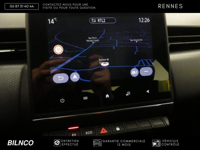 RENAULT CLIO V BUSINESS E-TECH 140 CH / GARANTIE 12 MOIS / TVA RÉCUPÉRABLE / 1ÈRE MAIN / CARPLAY