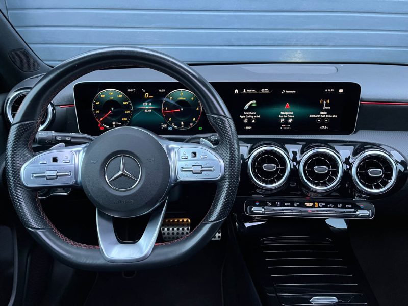 MERCEDES CLASSE A 200D AMG LINE 8G DCT- TOIT OUVRANT- CARPLAY  