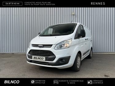 FORD TRANSIT CUSTOM 2.2l Duratorq 125CH - DÉPOT VENTE / DOUBLE PORTE LATÉRALE
