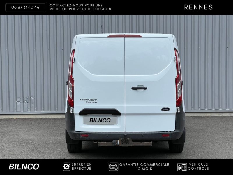 FORD TRANSIT CUSTOM 2.2l Duratorq 125CH - DÉPOT VENTE / DOUBLE PORTE LATÉRALE