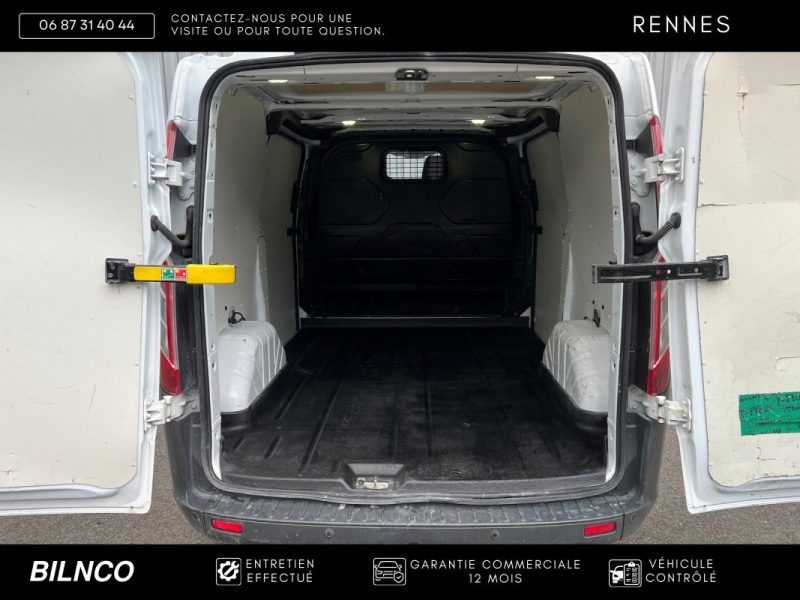 FORD TRANSIT CUSTOM 2.2l Duratorq 125CH - DÉPOT VENTE / DOUBLE PORTE LATÉRALE