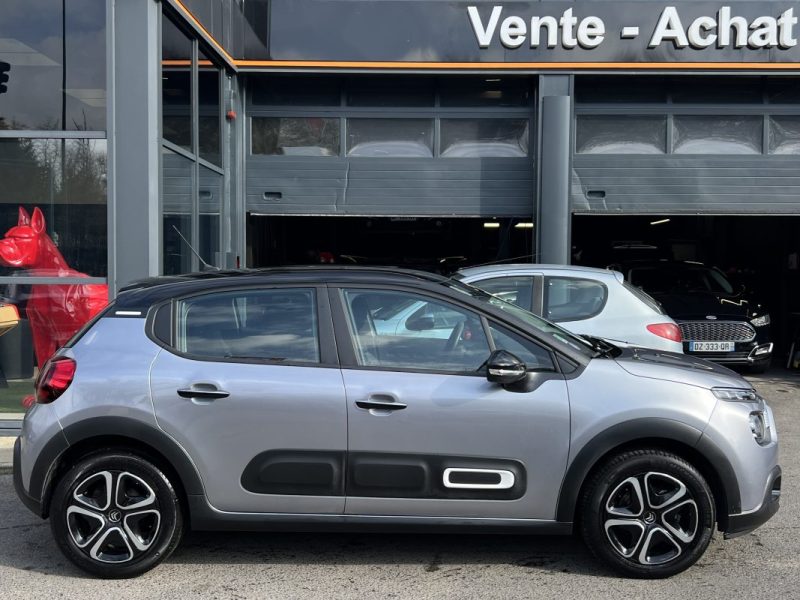 CITROEN C3 II PHASE 2 SHINE 1.2 110 Cv 13 500 Kms / BVM6 APPLE CARPLAY & ANDROID - GARANTIE 1 AN