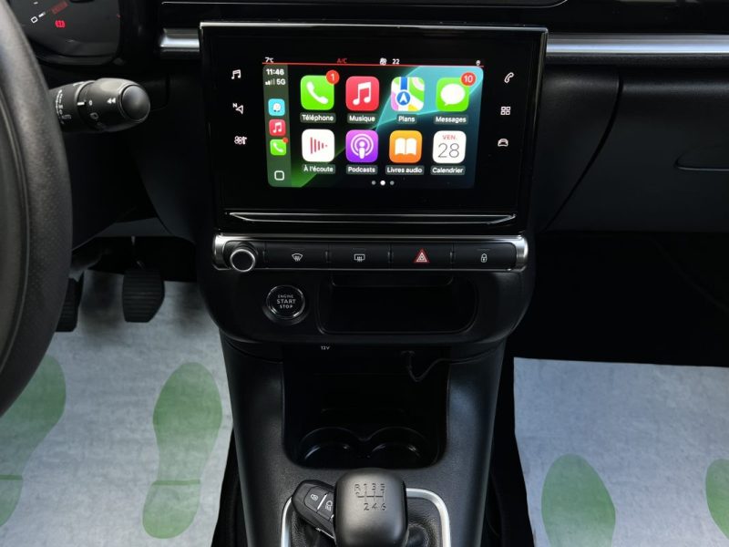 CITROEN C3 II PHASE 2 SHINE 1.2 110 Cv 13 500 Kms / BVM6 APPLE CARPLAY & ANDROID - GARANTIE 1 AN