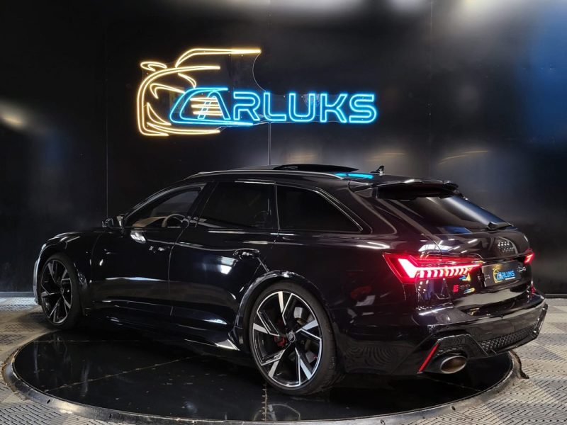 AUDI RS6 AVANT C8 600ch V8 Quattro TIPTRONIC 8 / TOIT OUVRANT + 1ER MAIN + PAS DE MALUS + B&O /