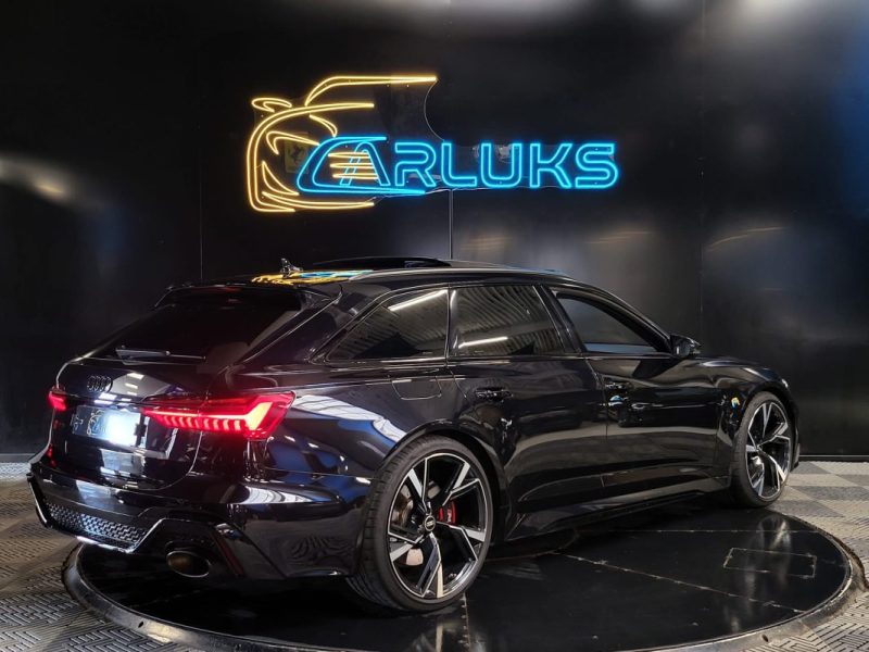 AUDI RS6 AVANT C8 600ch V8 Quattro TIPTRONIC 8 / TOIT OUVRANT + 1ER MAIN + PAS DE MALUS + B&O /