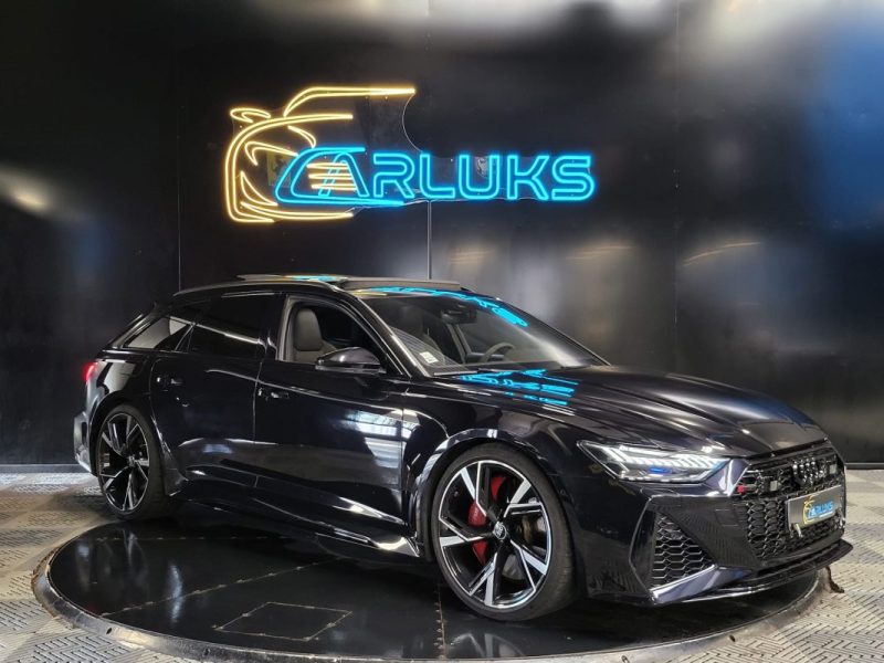 AUDI RS6 AVANT C8 600ch V8 Quattro TIPTRONIC 8 / TOIT OUVRANT + 1ER MAIN + PAS DE MALUS + B&O /