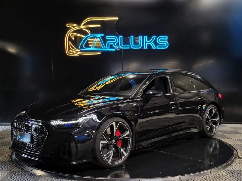 AUDI RS6 AVANT C8 600ch V8 Quattro TIPTRONIC 8 / TOIT OUVRANT + 1ER MAIN + PAS DE MALUS + B&O /