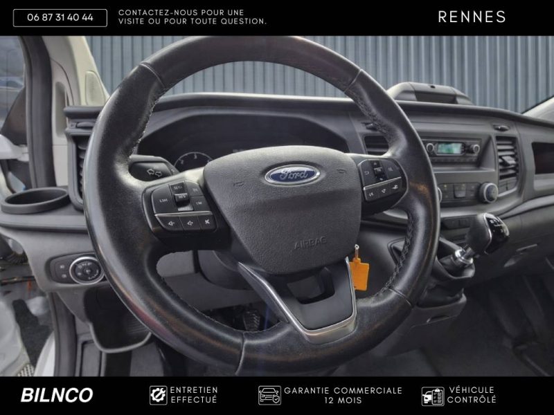 FORD Transit Custom L2H1 2.0 EcoBlue 130ch GARANTIE 12 MOIS / TVA récupérable / 1er main 