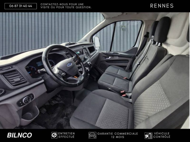 FORD Transit Custom L2H1 2.0 EcoBlue 130ch GARANTIE 12 MOIS / TVA récupérable / 1er main 