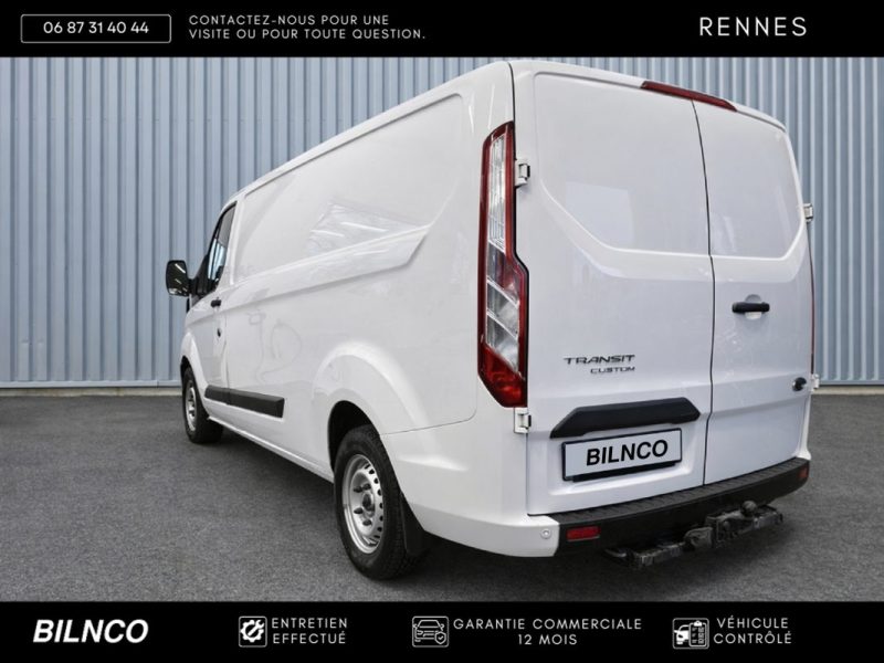 FORD Transit Custom L2H1 2.0 EcoBlue 130ch GARANTIE 12 MOIS / TVA récupérable / 1er main 