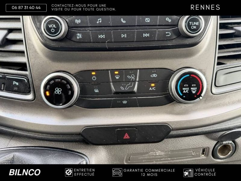 FORD Transit Custom L2H1 2.0 EcoBlue 130ch GARANTIE 12 MOIS / TVA récupérable / 1er main 