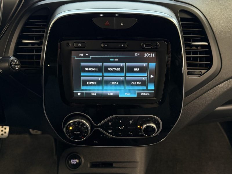 RENAULT CAPTUR PHASE 2 INTENS 1.5 DCI 110 Cv ECRAN GPS TACTILE CAMERA RECUL BVM6 - GARANTIE 1 AN