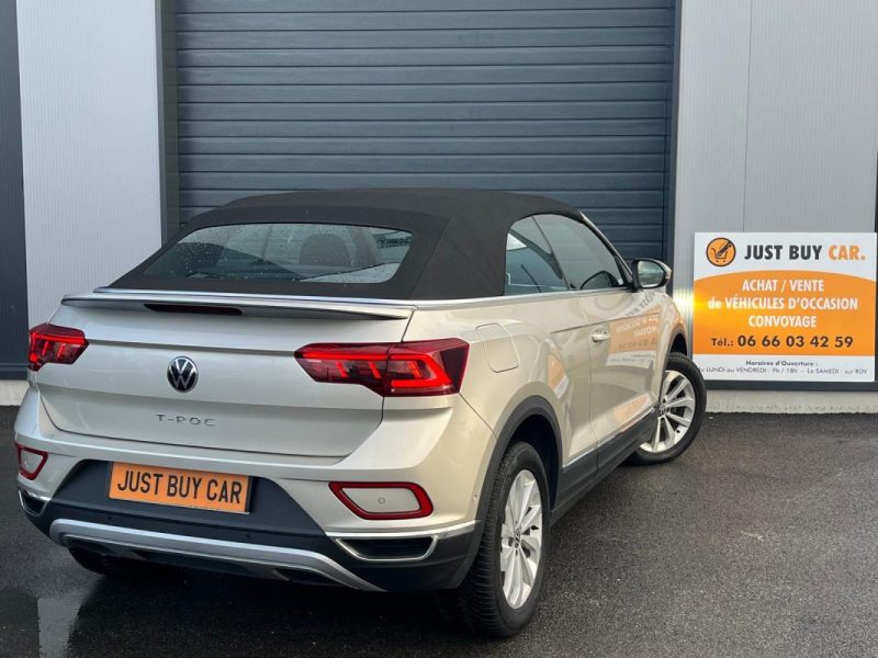 VOLKSWAGEN T-ROC 1.5 TSI EVO 150CH STYLE DSG7 2023
