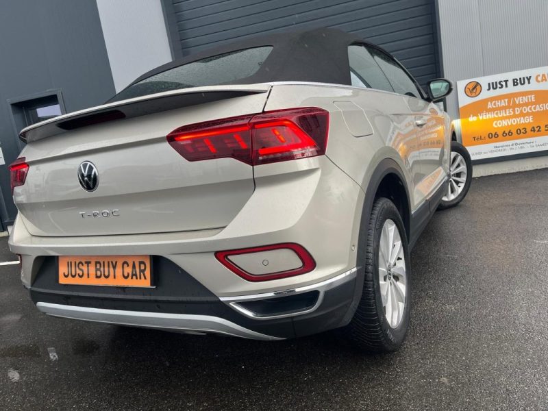 VOLKSWAGEN T-ROC 1.5 TSI EVO 150CH STYLE DSG7 2023