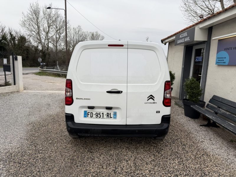 CITROEN BERLINGO 1.6 BLUEHDI 100 3 PLACES TVA RÉCUPÉRABLE  2019
