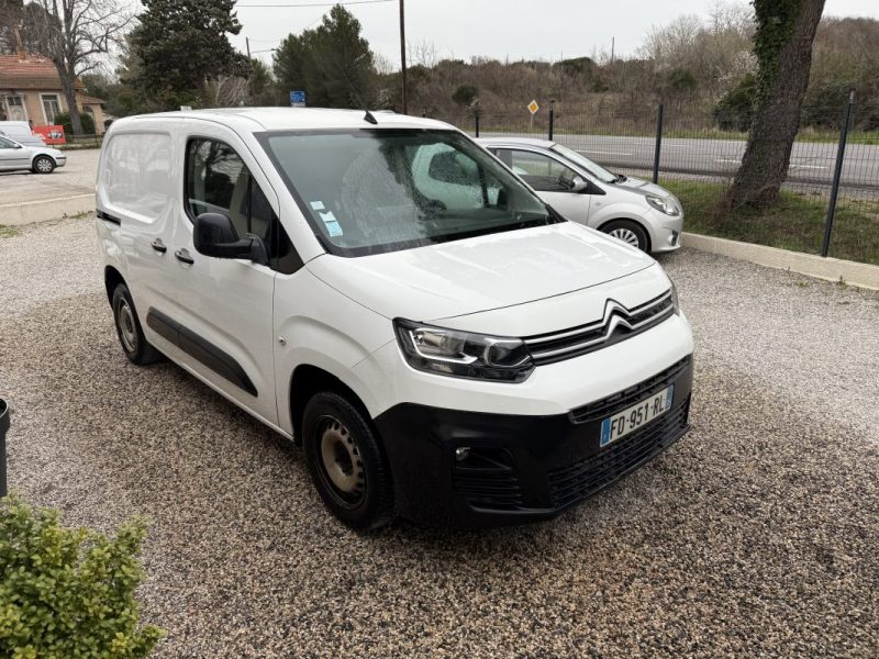 CITROEN BERLINGO 1.6 BLUEHDI 100 3 PLACES TVA RÉCUPÉRABLE  2019