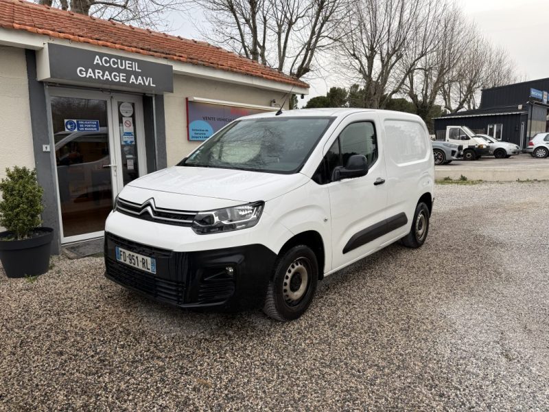 CITROEN BERLINGO 1.6 BLUEHDI 100 3 PLACES TVA RÉCUPÉRABLE  2019