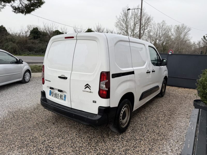 CITROEN BERLINGO 1.6 BLUEHDI 100 3 PLACES TVA RÉCUPÉRABLE  2019