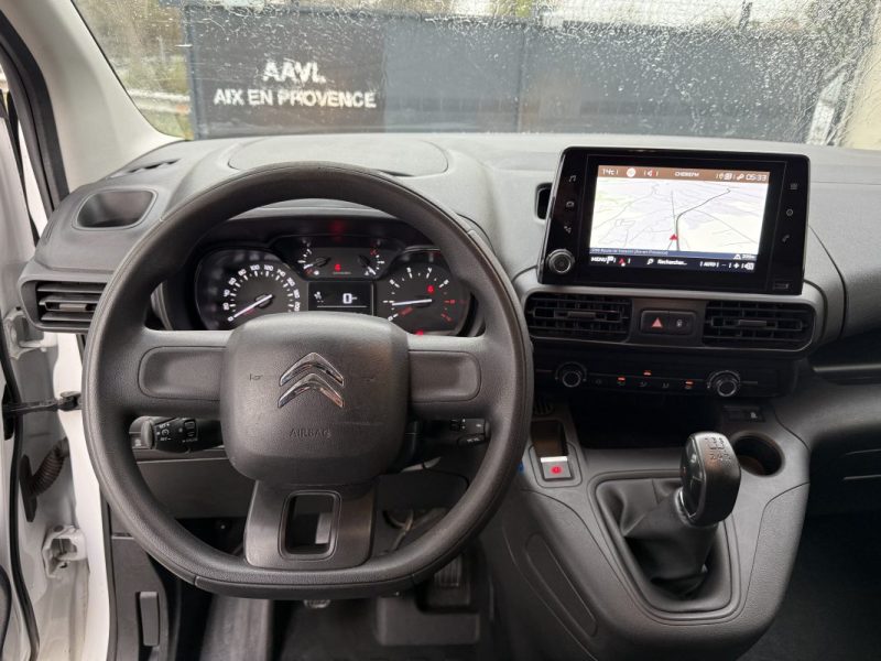 CITROEN BERLINGO 1.6 BLUEHDI 100 3 PLACES TVA RÉCUPÉRABLE  2019