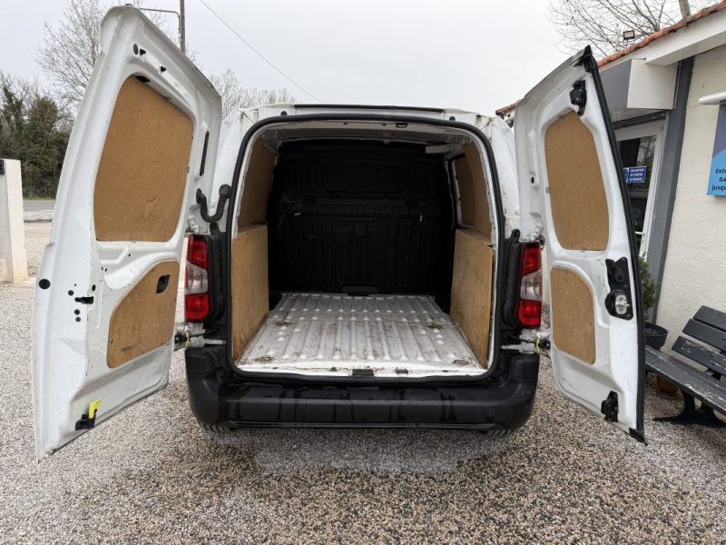CITROEN BERLINGO M 1000KG BLUEHDI 100 S&S WORKER 3 PLACES  2021