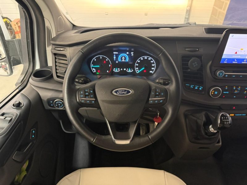 FORD T.CUSTOM 2.0 130ch TDCI ECOBLUE / CAMPÉRÊVE CAP LAND - WC & DOUCHE / 1ERE MAIN1ere MAIN