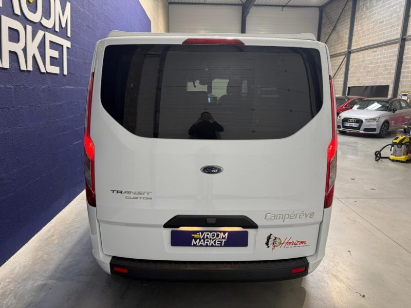 FORD T.CUSTOM 2.0 130ch TDCI ECOBLUE / CAMPÉRÊVE CAP LAND - WC & DOUCHE / 1ERE MAIN1ere MAIN