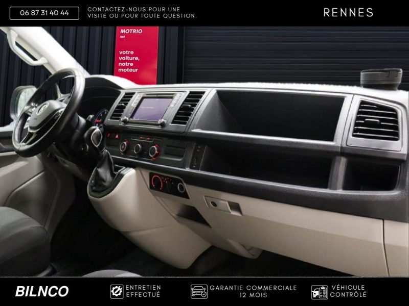 Volkswagen Transporter L1H1 2.0 TDI 150ch DSG7 / APPLE CARPLAY / SIEGES CHAUFFANTS / ATTELAGE / 