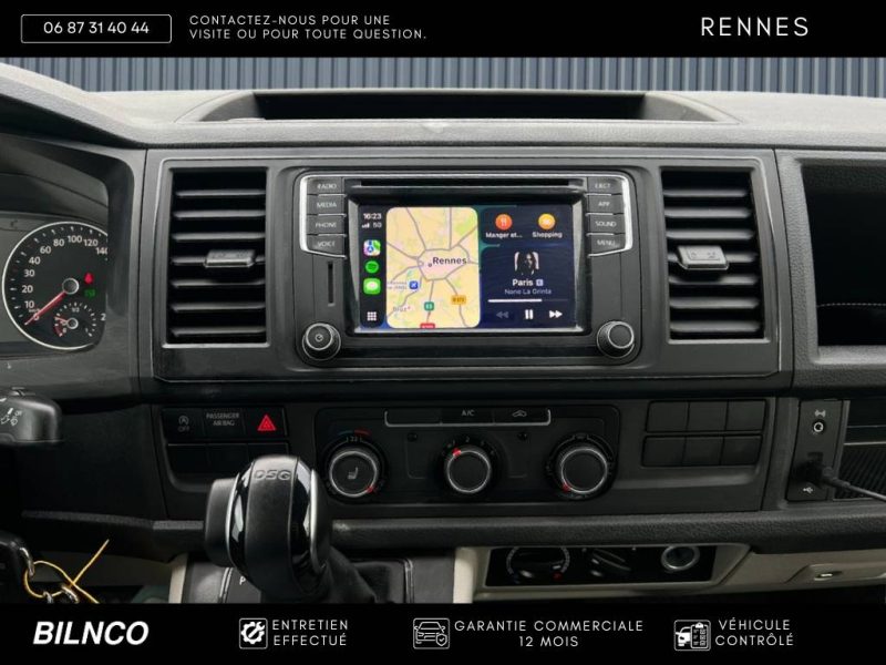 Volkswagen Transporter L1H1 2.0 TDI 150ch DSG7 / APPLE CARPLAY / SIEGES CHAUFFANTS / ATTELAGE / 