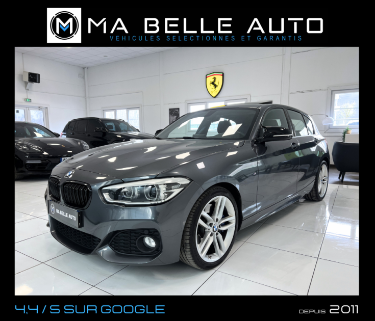 BMW SERIE 1 LCI 125I M SPORT 218 / TOE SUPERSPRINT FULL LED / 312 euros mensuel