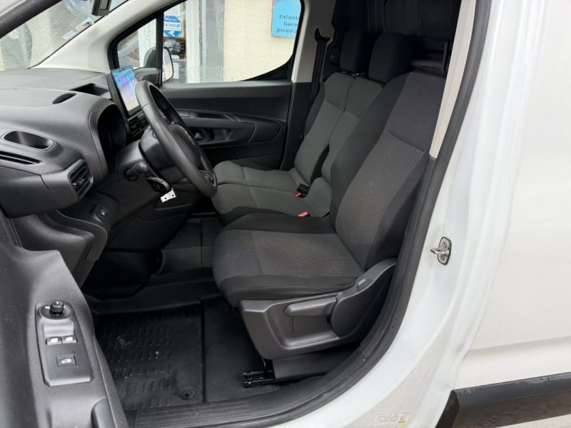 CITROEN BERLINGO M 1000KG BLUEHDI 100 CAMERA CAR PLAY  3 PLACES GRIP MODE ATTELAGE  2021