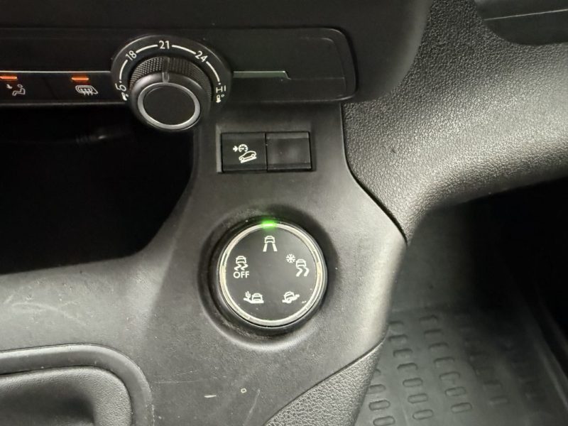 CITROEN BERLINGO M 1000KG BLUEHDI 100 CAMERA CAR PLAY  3 PLACES GRIP MODE ATTELAGE  2021