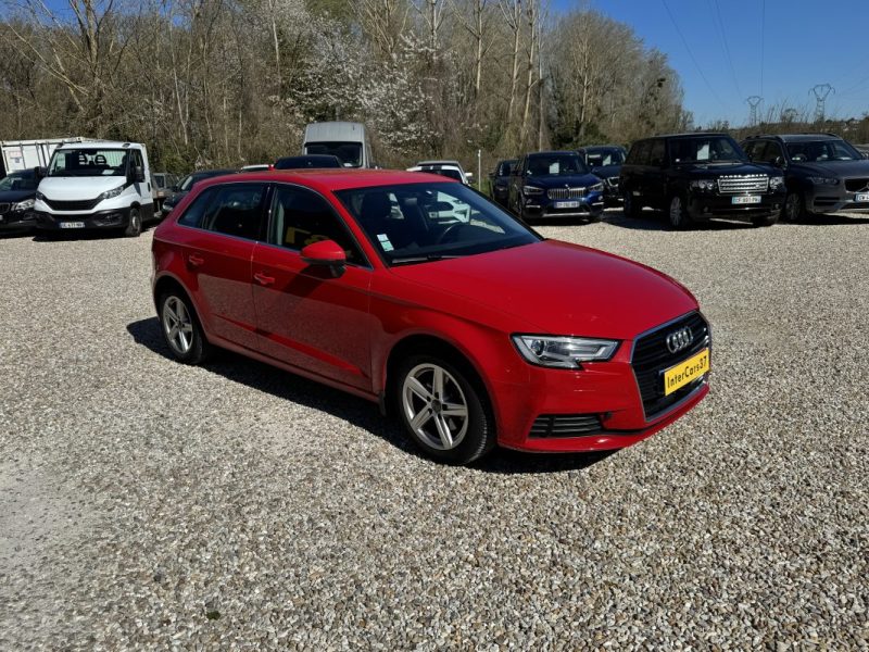 AUDI A3 SPORTBACK 1.6 TDI S&S 116 ch Rouge