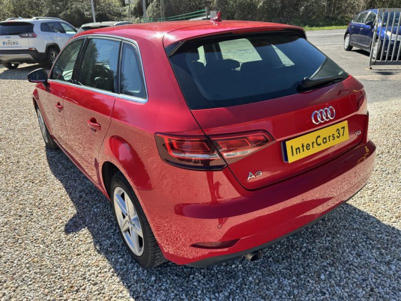 AUDI A3 SPORTBACK 1.6 TDI S&S 116 ch Rouge