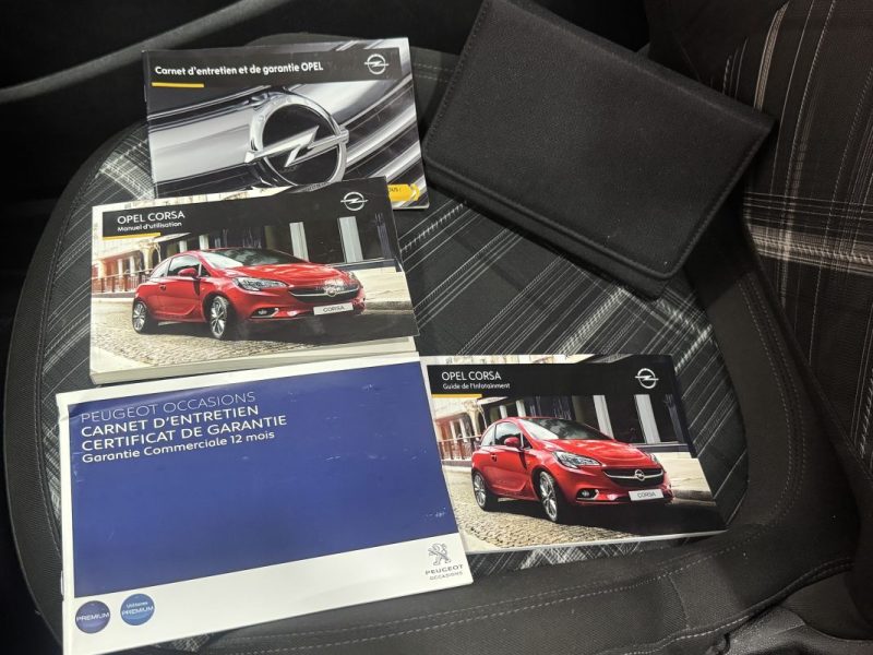 OPEL CORSA 1.4 TURBO 100CH EDITION START/STOP 3P 2015