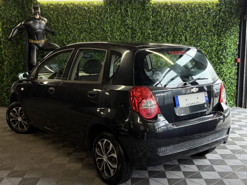 CHEVROLET AVEO 1.2 84 Cv 1ERE MAIN / 62 200 Kms 5 PORTES CRIT AIR 1 - GARANTIE 1 AN