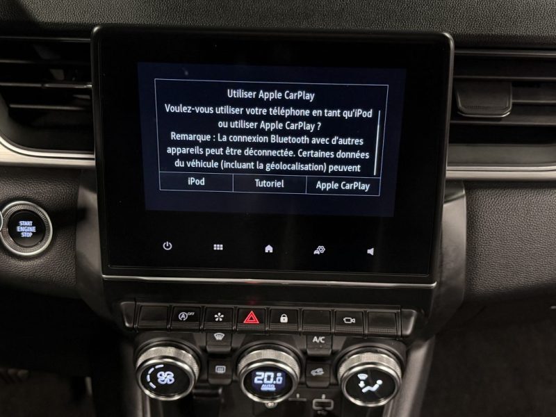 RENAULT CAPTUR II INTENS 1.3 TCE MILD HYBRID 140 S&S APPLE CARPLAY GPS KEYLESS LEDS - GARANTIE 1 AN 2021