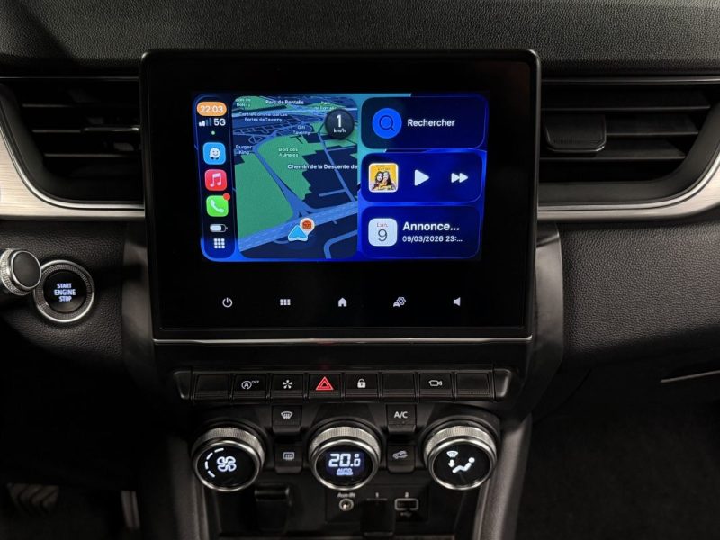 RENAULT CAPTUR II INTENS 1.3 TCE MILD HYBRID 140 S&S APPLE CARPLAY GPS KEYLESS LEDS - GARANTIE 1 AN 2021