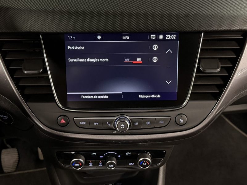 OPEL CROSSLAND X ULTIMATE 1.6 CDTI 120 S&S APPLE & ANDROID TOIT PANORAMIQUE GPS - GARANTIE 1 AN 