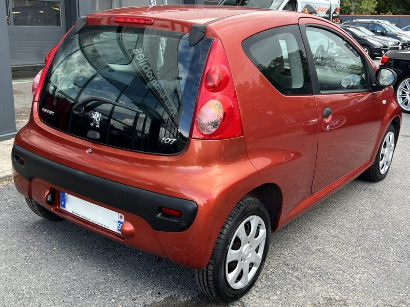 PEUGEOT 107 1.0 68 Cv - GARANTIE 1 AN