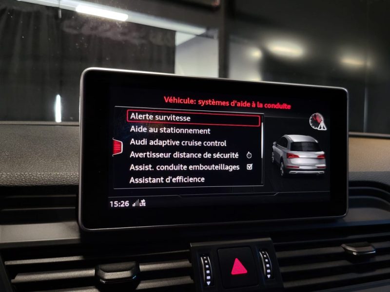 AUDI Q5 3.0 V6 286cv 50 TDi QUATTRO S-LINE PACK BLACK ACC - CARPLAY - KEYLESS - SUIVI COMPLET 2017