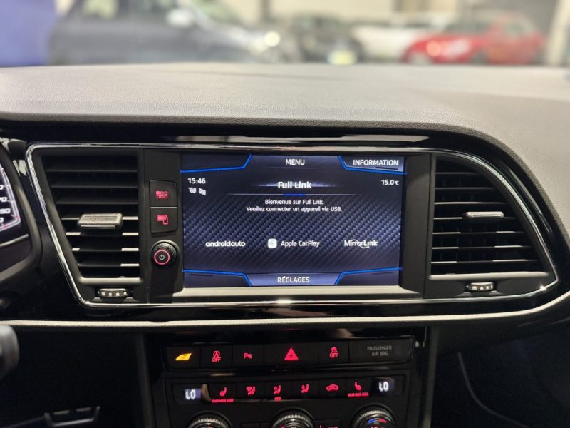 SEAT LEON CUPRA 2.0 TSI 300ch 4Drive DSG7 / 2 EME MAIN / SUIVI COMPLET