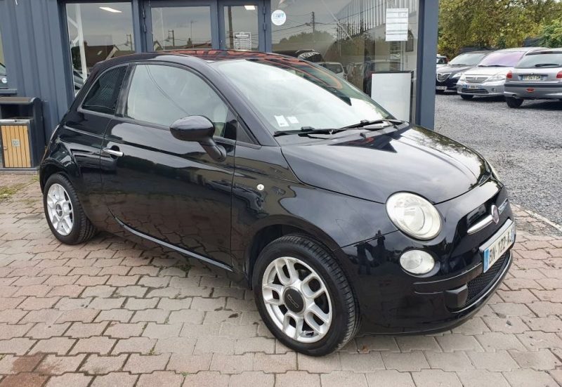 FIAT 500 1.2L MPi 70cv *Lounge* Semi Cuir / Révisée&Garantie 